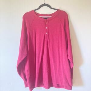 The Normal Brand Heather Red Long Sleeve Men’s 2XL